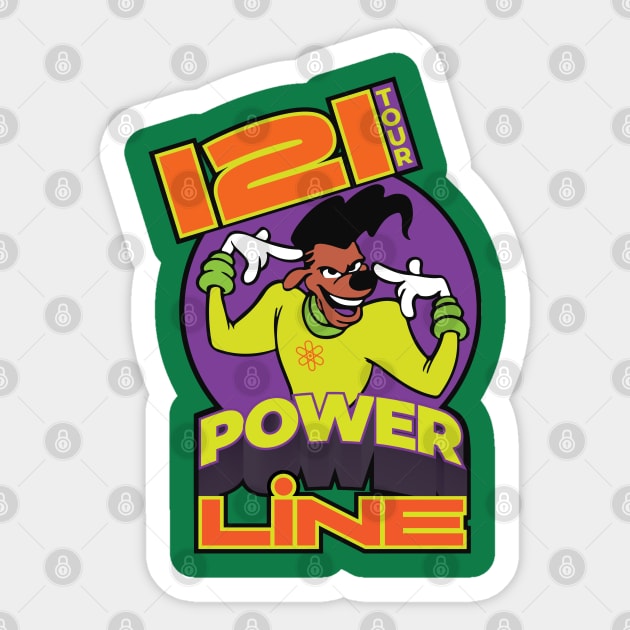 Powerline I2I Tour Sticker by Nazonian